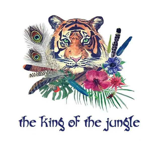 STICKER TIGER KING OF THE JUNGLE Tiger-Universe