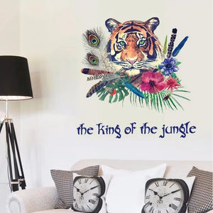 STICKER TIGER KING OF THE JUNGLE Tiger-Universe