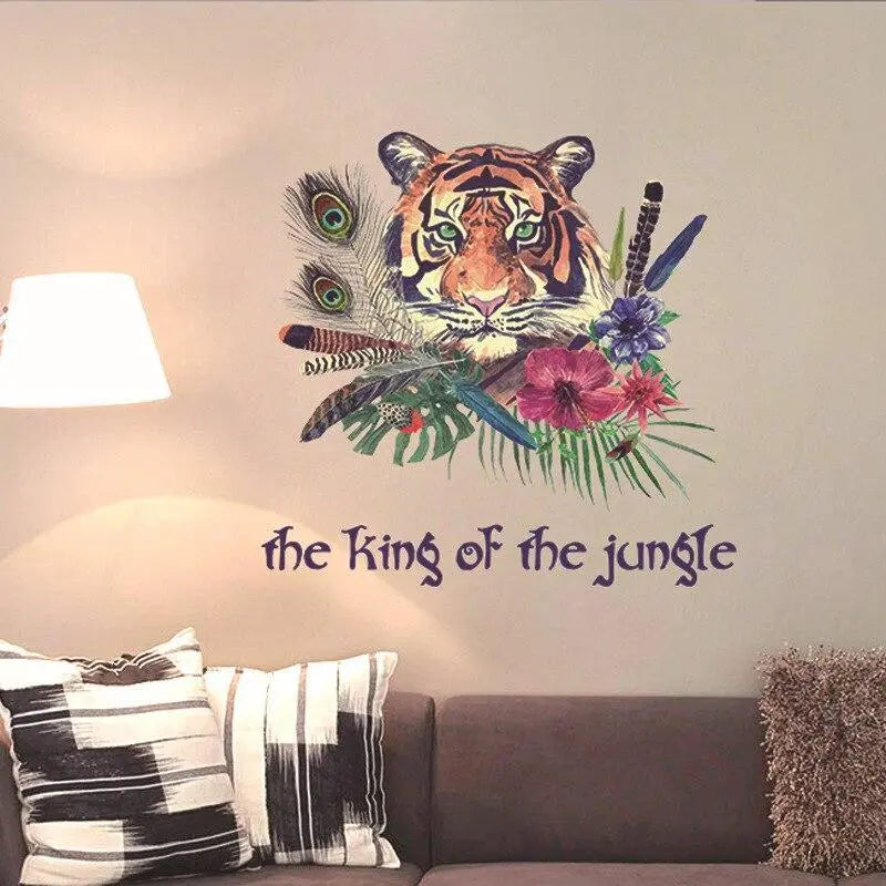 STICKER TIGER KING OF THE JUNGLE Tiger-Universe