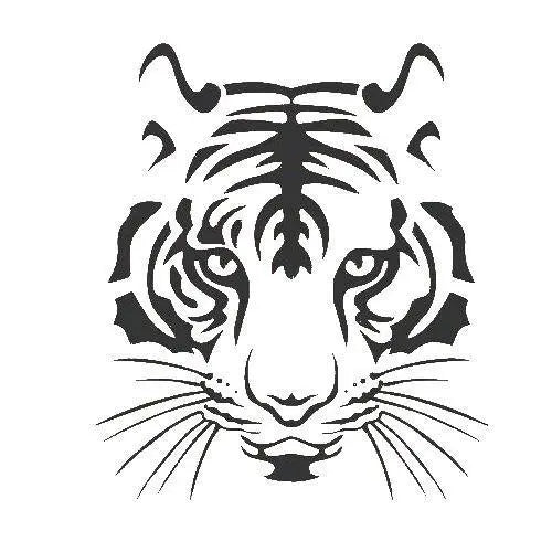 STICKER TIGER TRIBAL Tiger-Universe