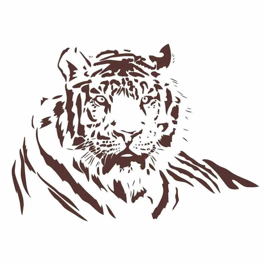STICKER WILD BENGAL TIGER Tiger-Universe