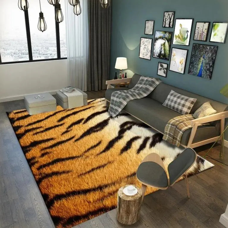 SUBLIME TIGER STRIPE RUG Tiger-Universe