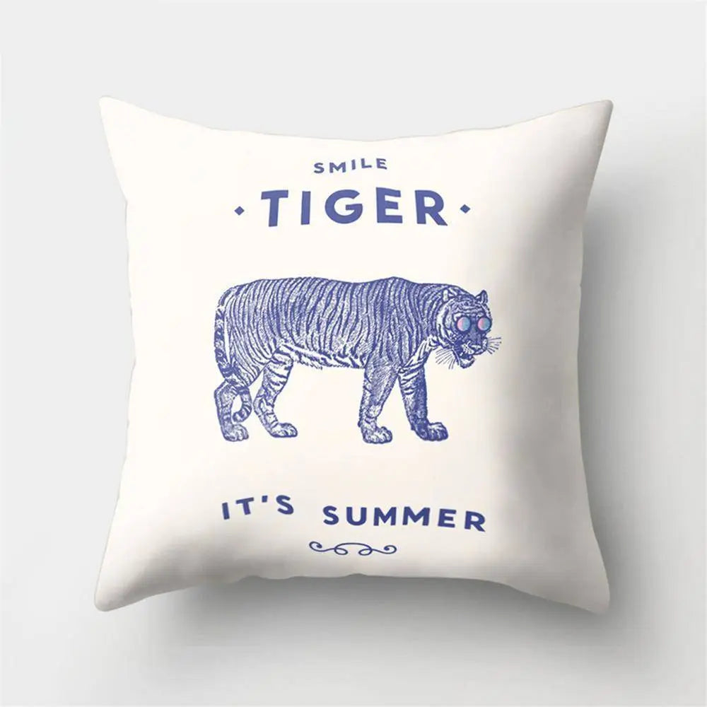 SUMMER TIGER CUSHION COVER Tiger-Universe