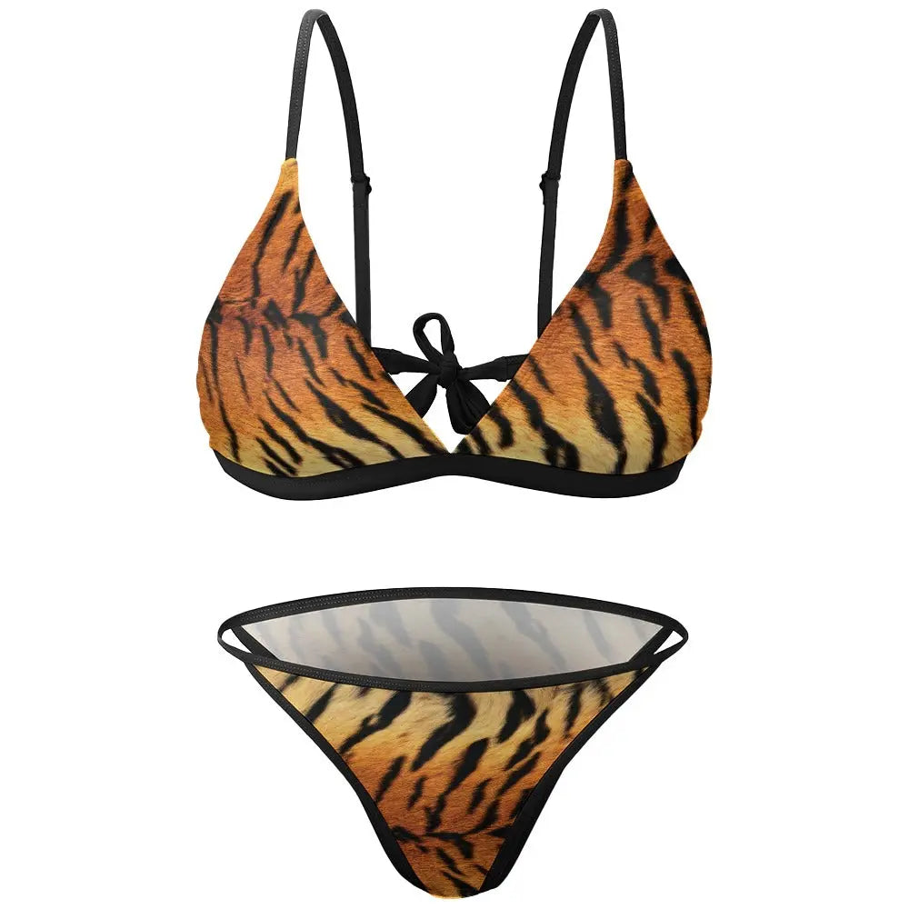 Sexy Tiger Bikini Two Piece Swimsuit | Tiger-Universe