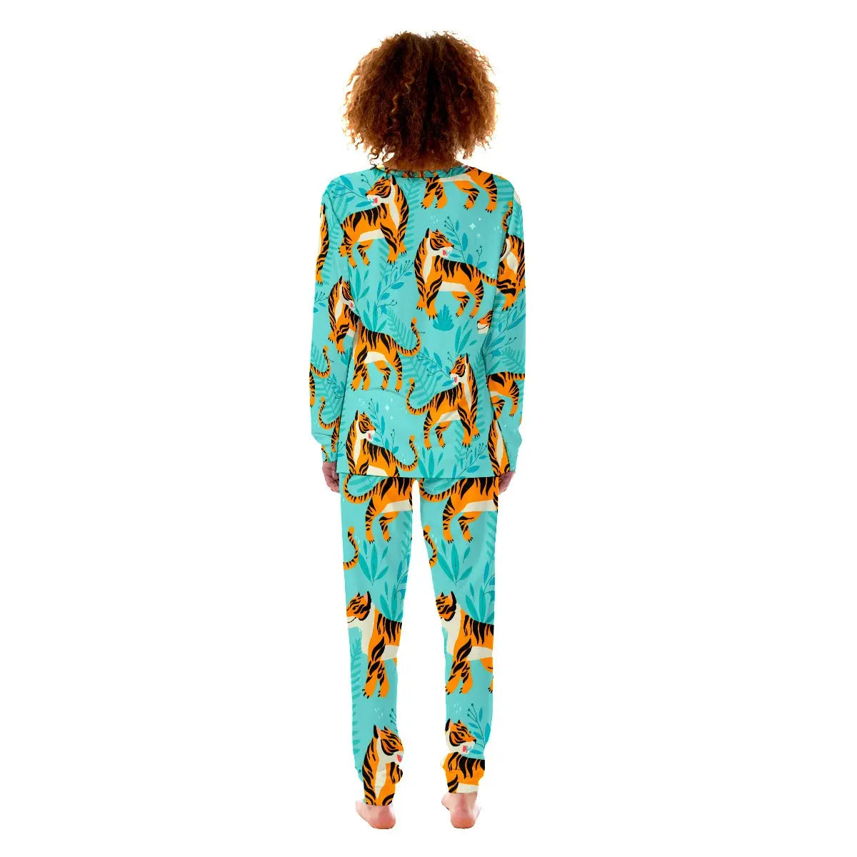 Skyblue Women&#39;s Tiger Pajamas Tiger-Universe