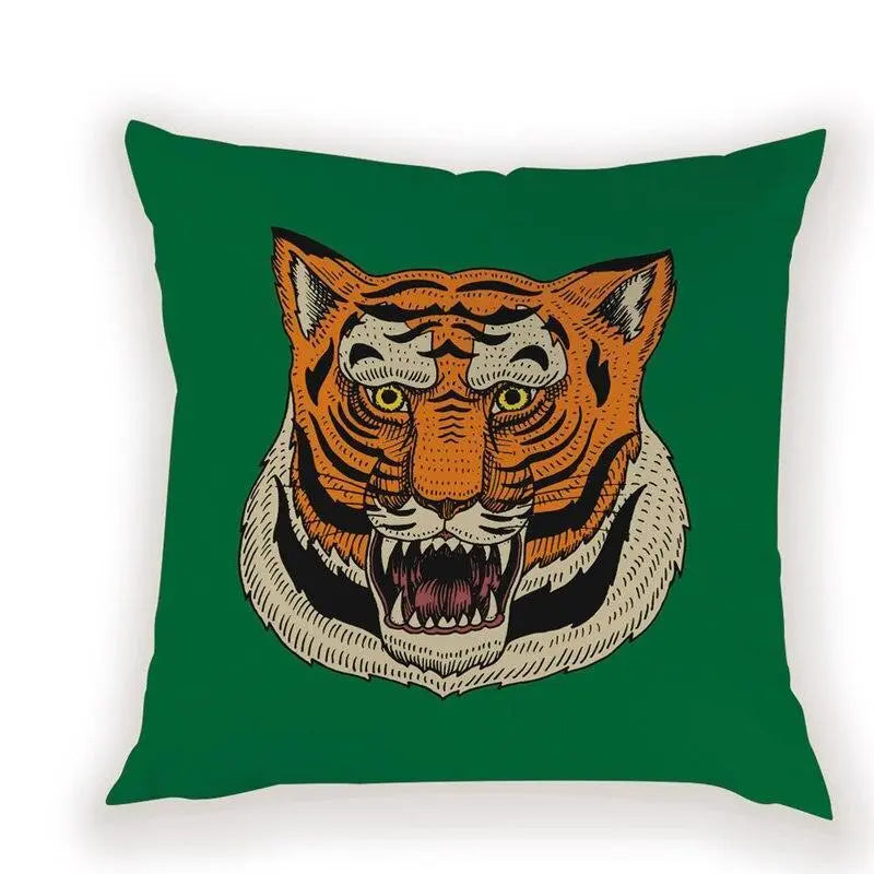 TEMPLE TIGER CUSHION COVER Tiger-Universe