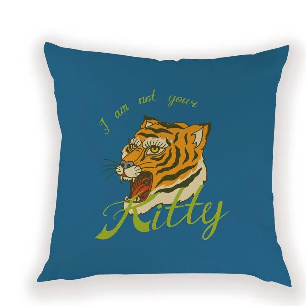 THREATENING TIGER CUSHION COVER Tiger-Universe