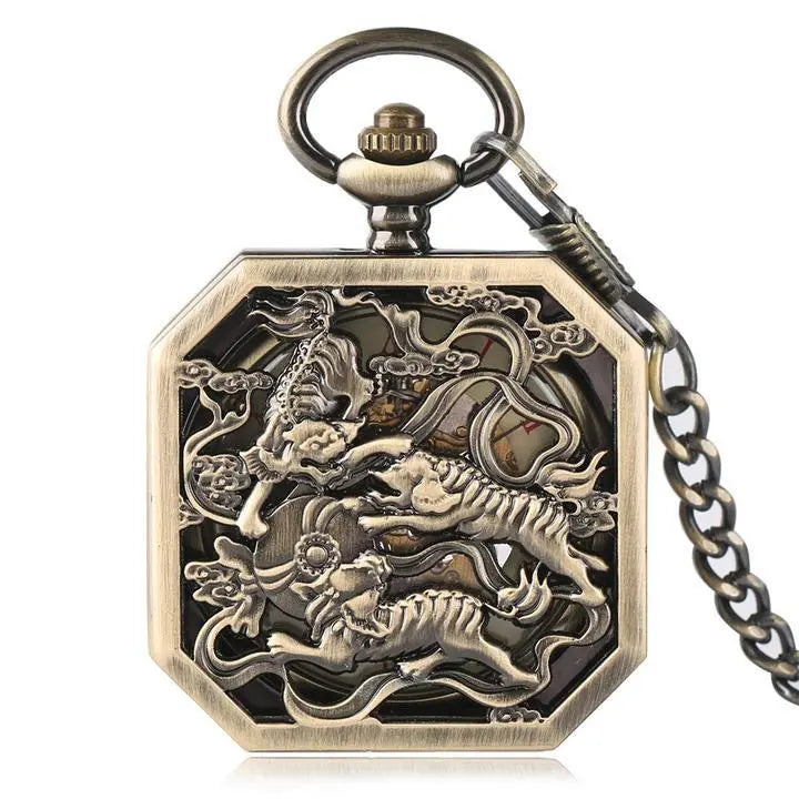 TIGER AND DRAGON GUSSET WATCH Tiger-Universe