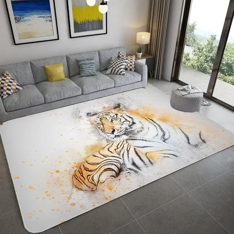TIGER AURA PRINT RUG Tiger-Universe