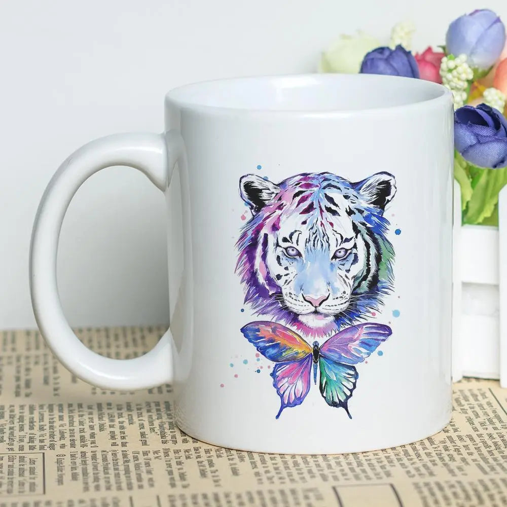 TIGER BUTTERFLY MUG Tiger-Universe