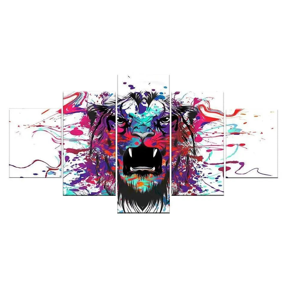 TIGER COLORFUL PAINTING Tiger-Universe