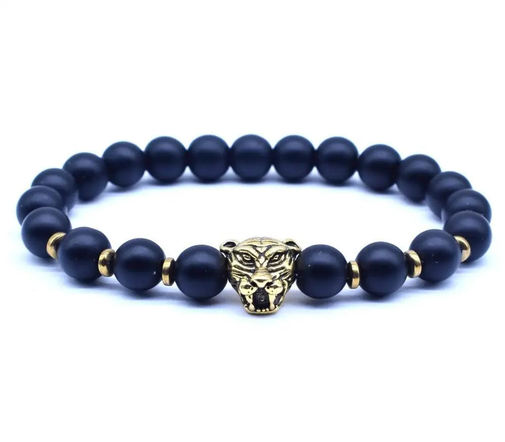 TIGER EFFIGY BEADS BRACELET