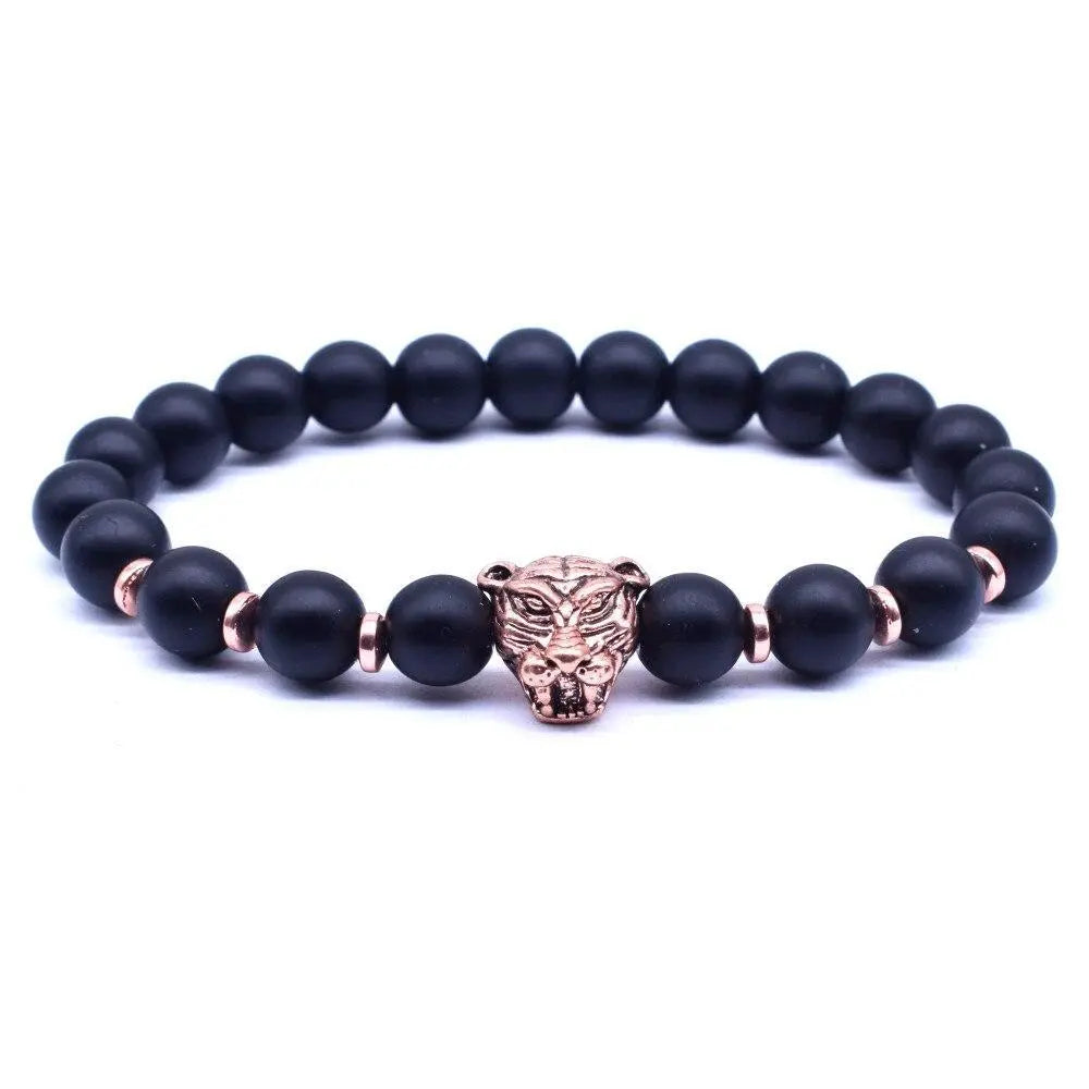 TIGER EFFIGY BEADS BRACELET