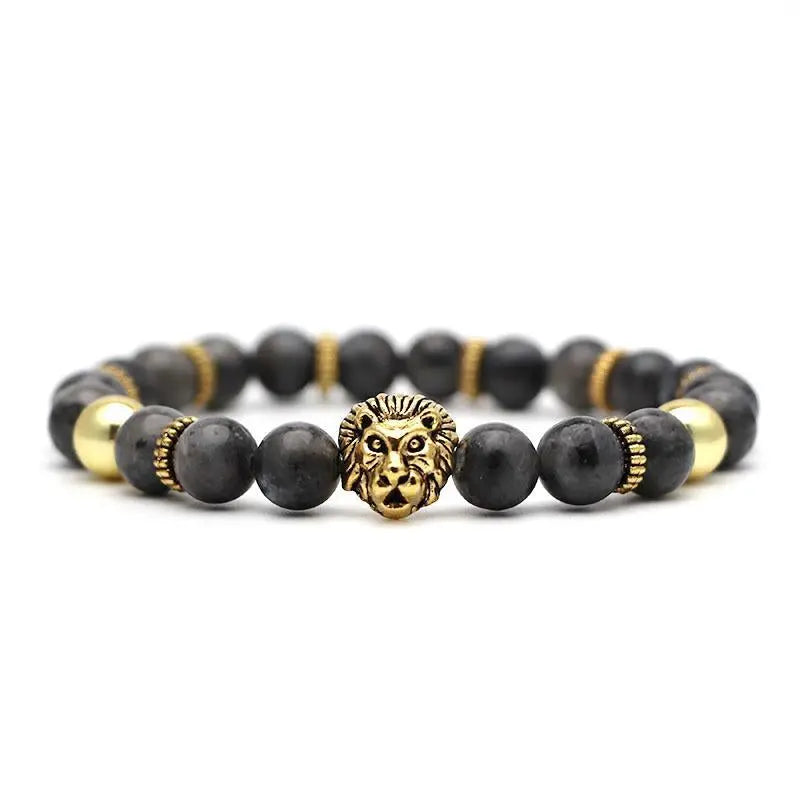 TIGER EYE BRACELET EFFIGY JAGUAR