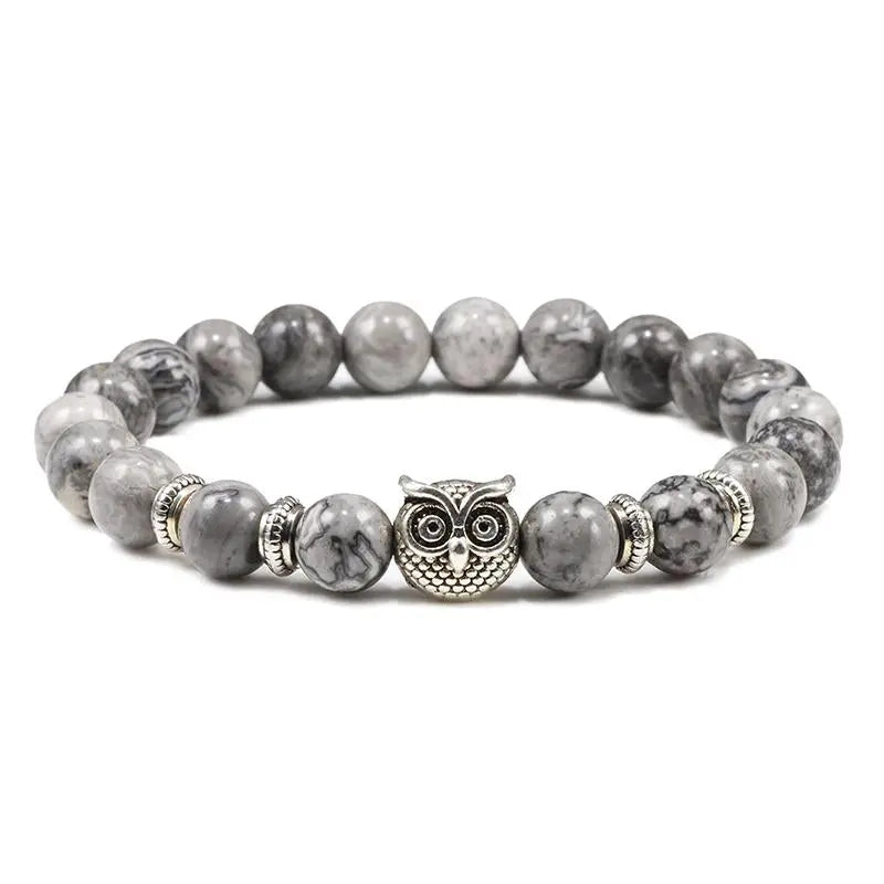 TIGER EYE OWL BRACELET
