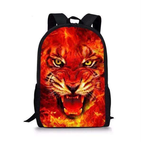 Tiger 2024 head backpack