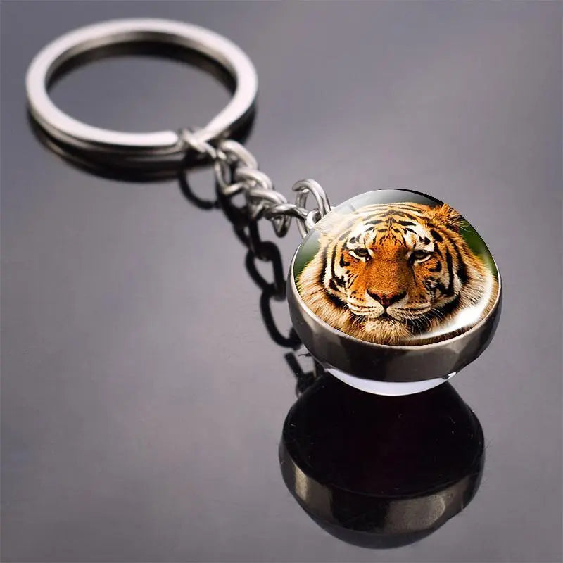 Accessory Bag Tiger Keychain, Year Tiger Keychain