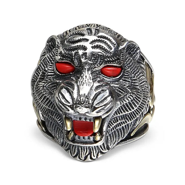 【新品】Monolith Ring〔RED TIGER EYE〕サイズ2 pry Red Tiger Eye Stone Ring | Tiger-Universe