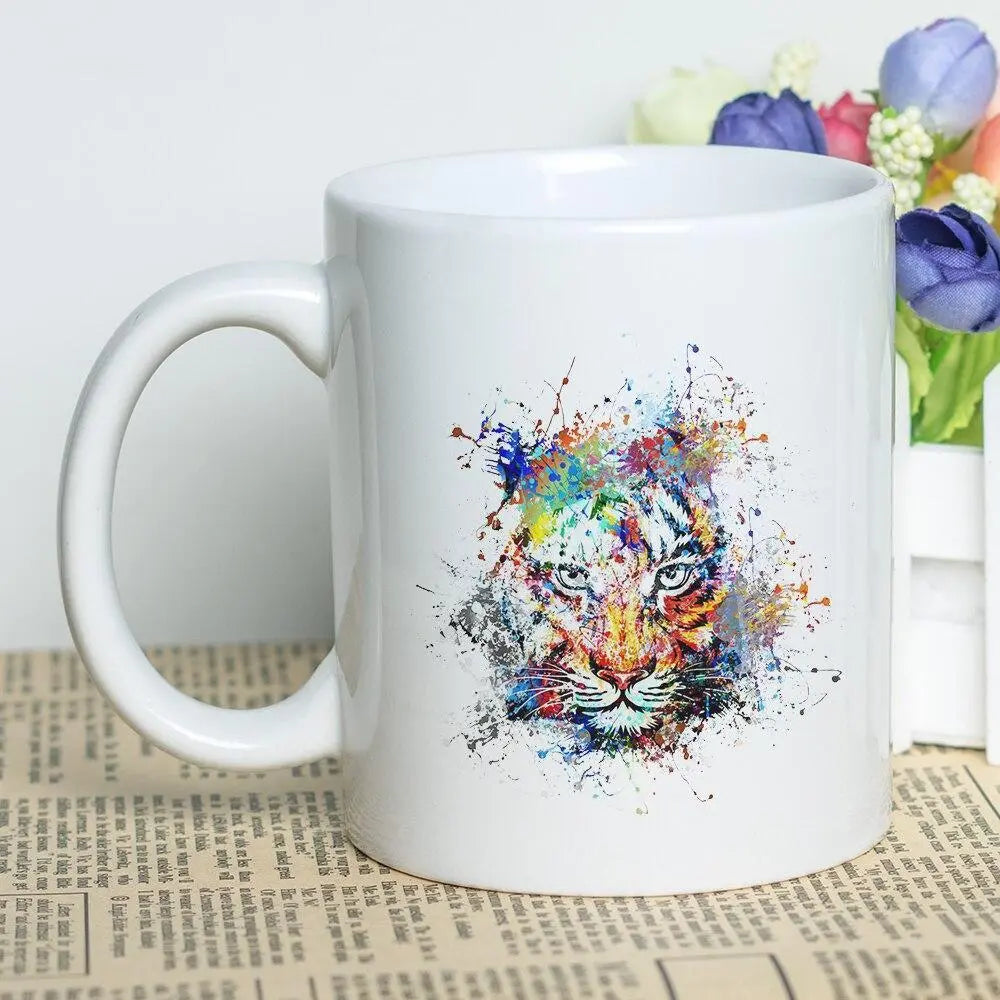 TIGER MUG COLORFUL PAINT Tiger-Universe