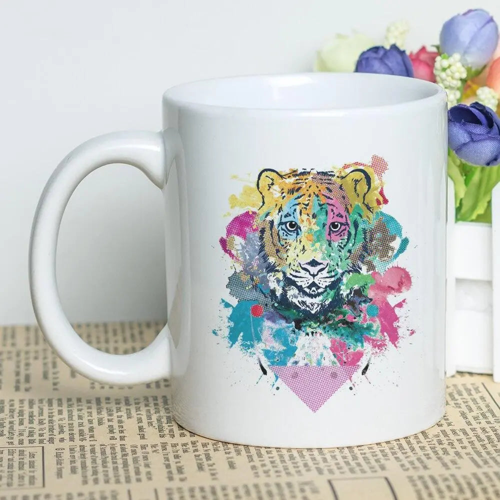 TIGER MUG WITH BRIGHT HEARTS Tiger-Universe
