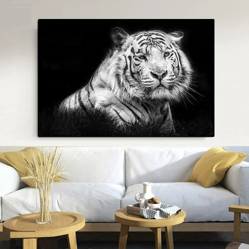 TIGER PAINTING FROM THE PAST Tiger-Universe