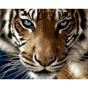 TIGER PAINTING LOOK AZURE (DIY) Tiger-Universe