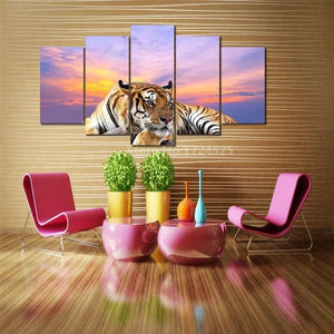 TIGER PAINTING SUBLIME SUNSET Tiger-Universe
