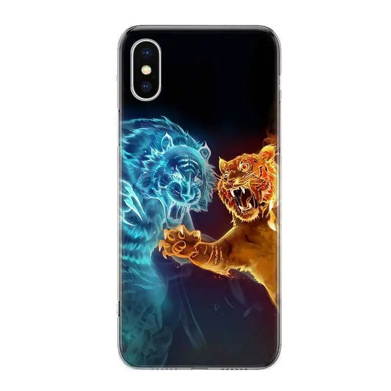 TIGER PHONE CASE FIRE VS ICE Tiger-Universe