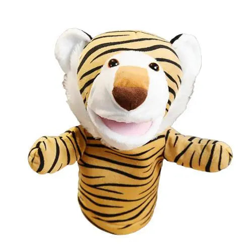 TIGER STRIPED PLUSH PUPPET Tiger-Universe