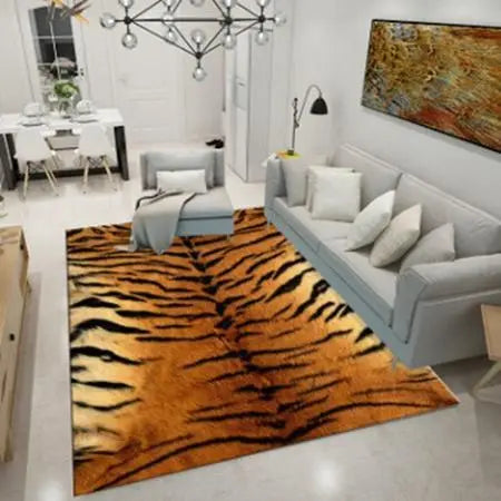 Tiger Motif Carpet 