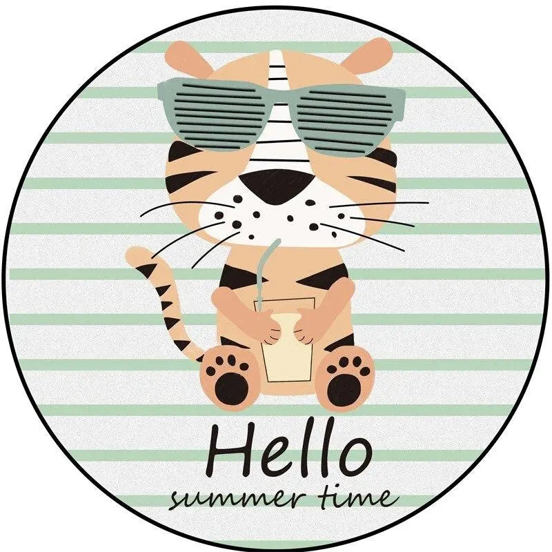 TIGER SUMMER TIME KID RUG Tiger-Universe