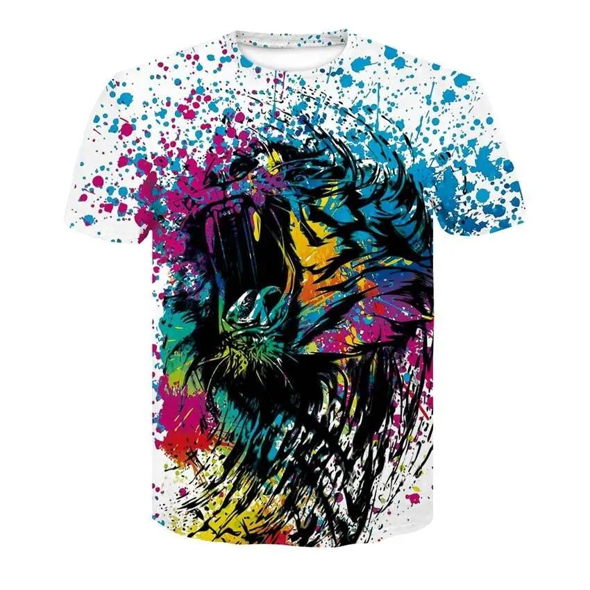 TIGER T-SHIRT 3D ROAR Tiger-Universe