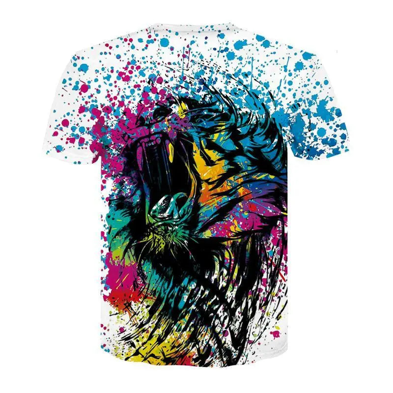 Rainbow tiger hot sale shirt