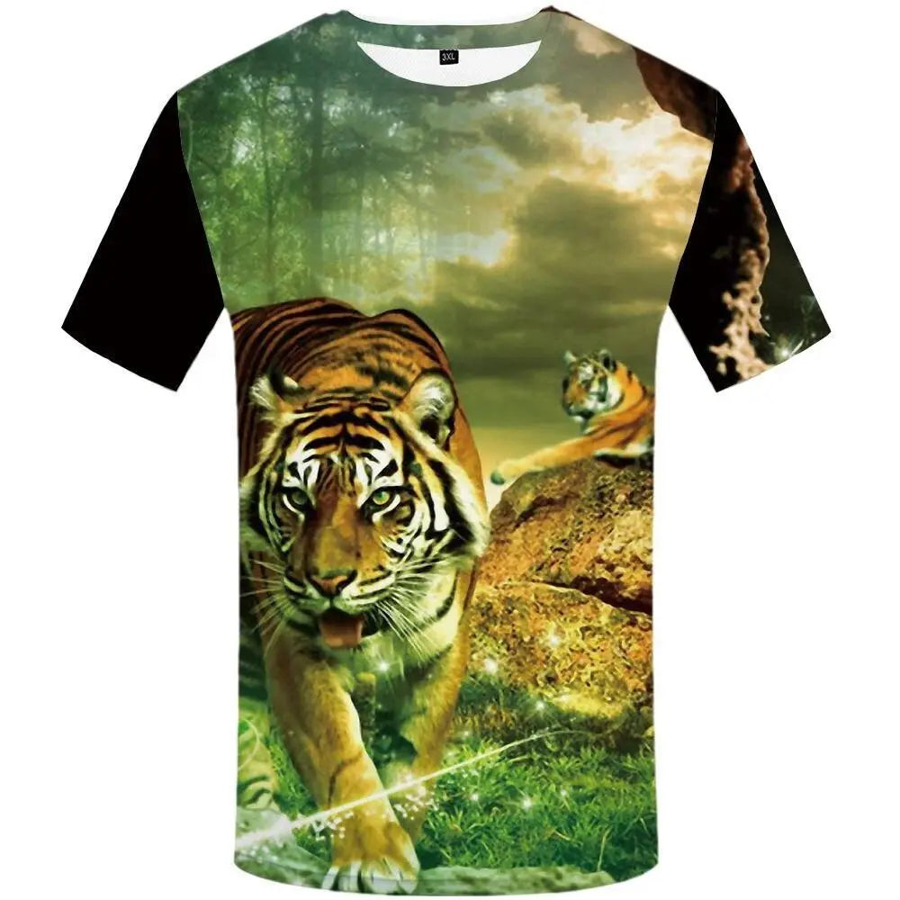 | Tiger-Universe Tiger T-Shirt a : Difference! Make