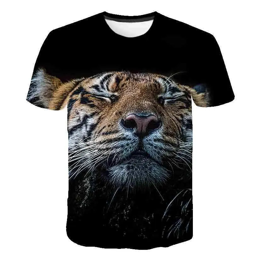 Tiger T Shirt Black | Tiger-Universe
