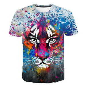 TIGER T-SHIRT GRAPHIC PARTY Tiger-Universe