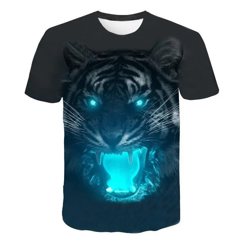 TIGER T-SHIRT INTERIOR FIRE Tiger-Universe