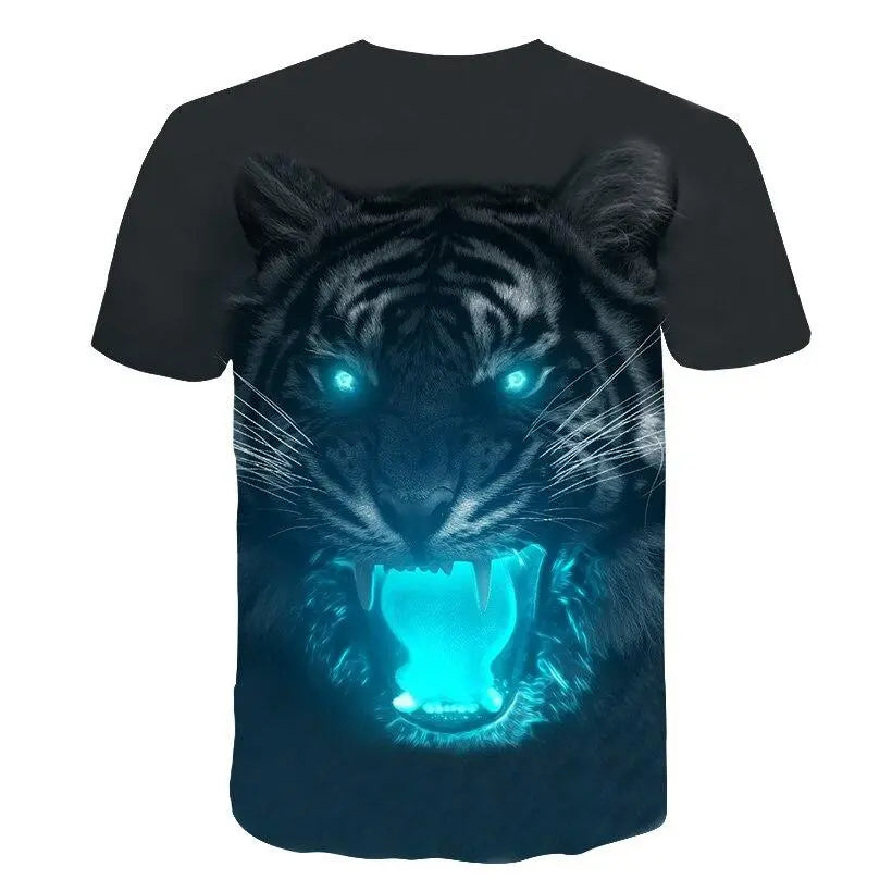 TIGER T-SHIRT INTERIOR FIRE Tiger-Universe
