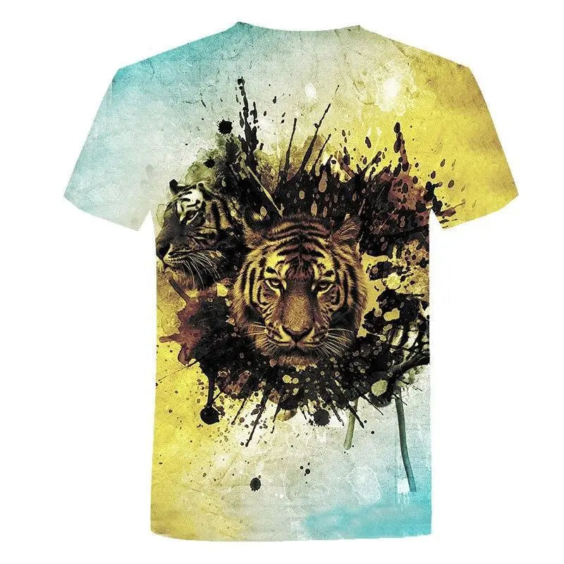 TIGER T-SHIRT JUNGLE DESIGN Tiger-Universe