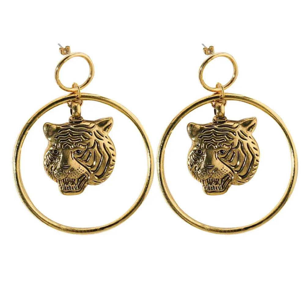 TIGRESS HOOP EARRINGS