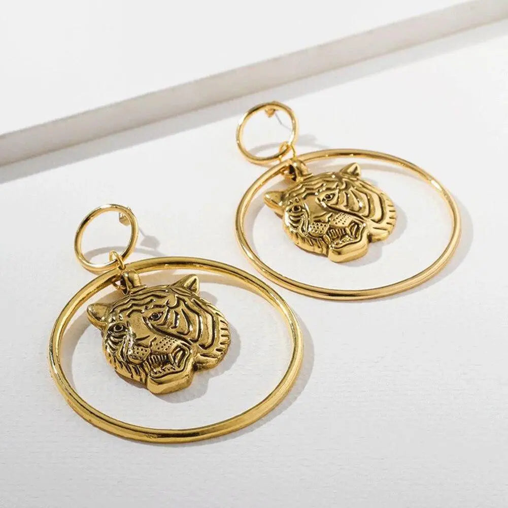 TIGRESS HOOP EARRINGS