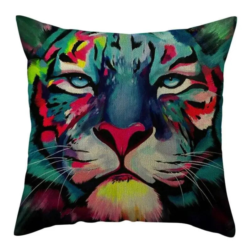 TROPICAL TIGER CUSHION COVER Tiger-Universe