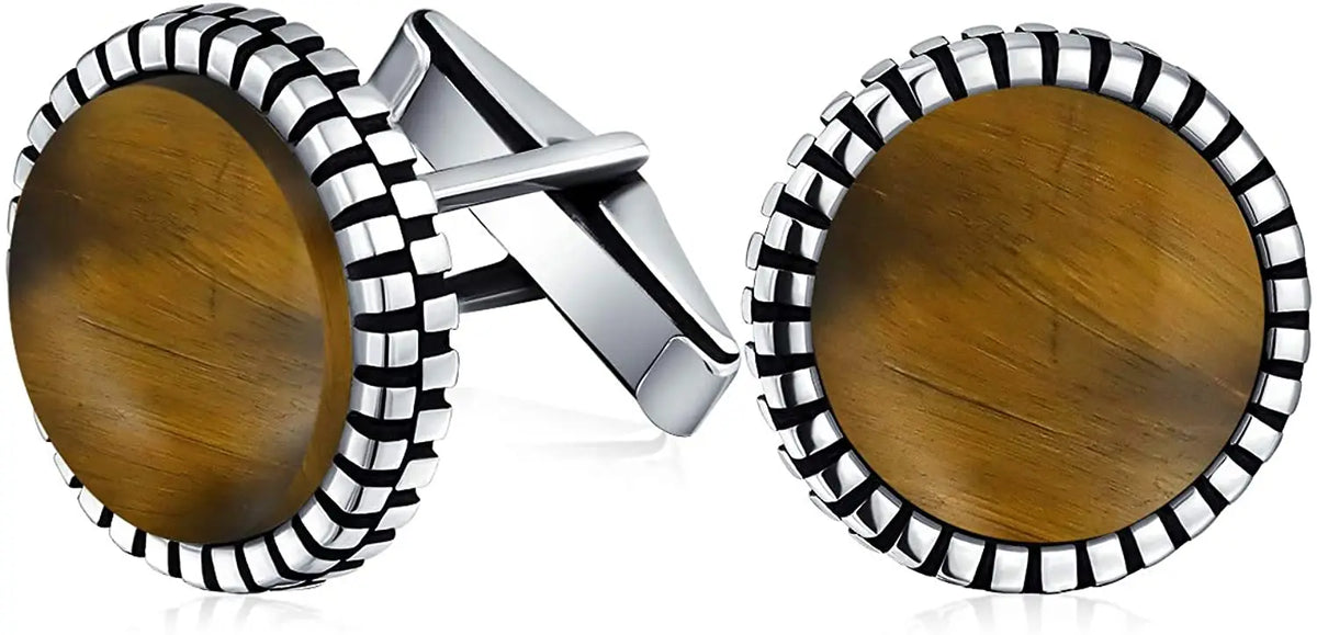 Tiger Eye Cufflinks Tiger-Universe