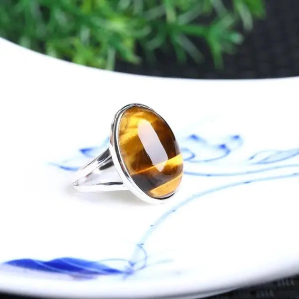 Tiger Eye Engagement Ring Tiger-Universe