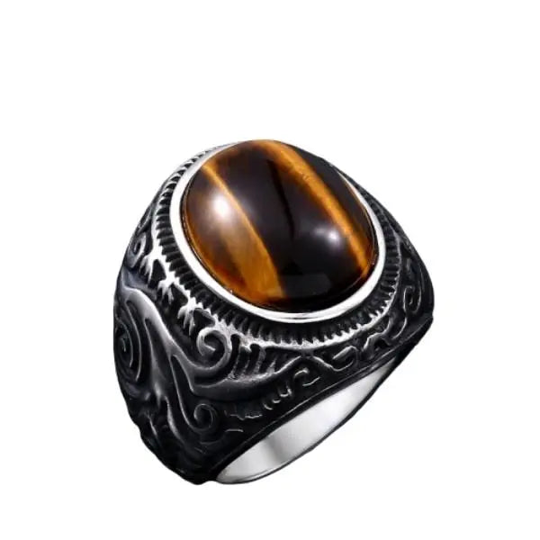 Tiger Eye Ring - Certified & Verified Stones | Tiger-Universe