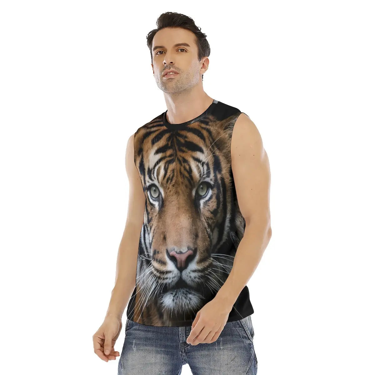 Tiger Face Tank Top Tiger-Universe