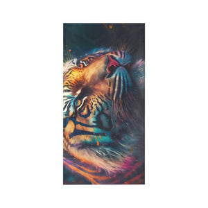 Tiger Print Beach Towel Tiger-Universe