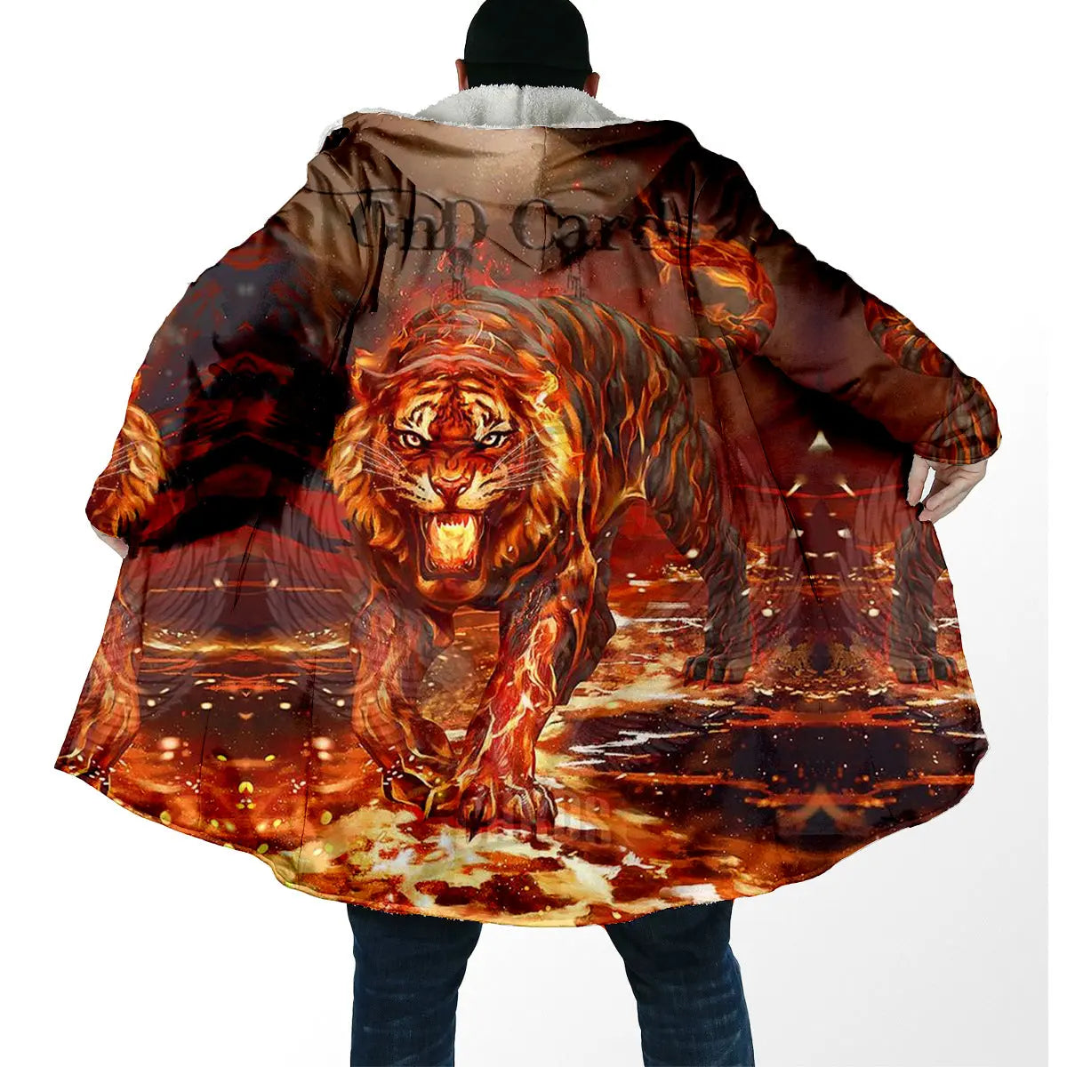 Cozy and Bold: Warm up with the Tiger Print Coat | Tiger-Universe