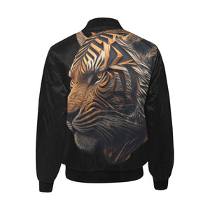 Tiger Print Jacket Mens Tiger-Universe