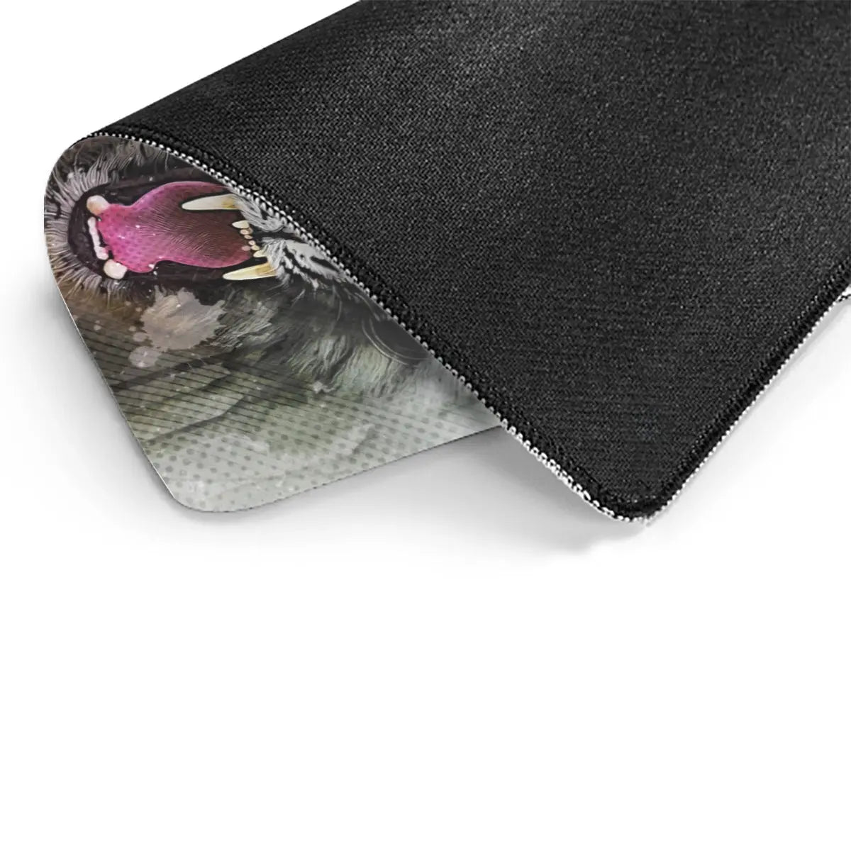 Tiger Print Mouse Pad